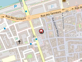 Carte de Ad9 Store à Tours