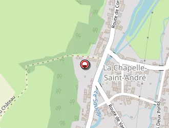 Carte de La Poste à Chapelle-saint-andré (la)