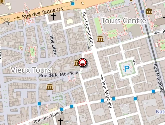 Carte de Au Temps Des Rois à Tours