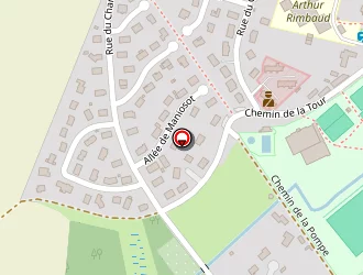 Carte de Roger Jérôme à Mirebeau