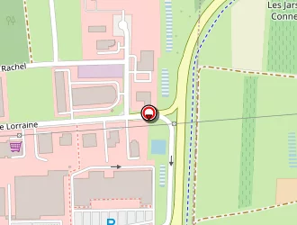 Carte de Centre E.leclerc à Ville-aux-dames (la)