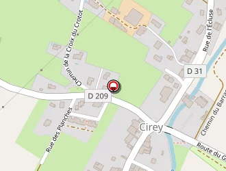 Carte de Sweet Temptation à Cirey