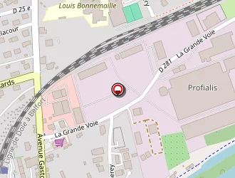 Carte de La Poste à Clerval