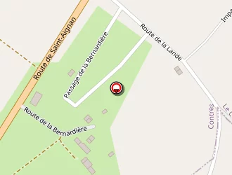 Carte de Bougé Tp à Contres