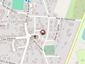 Carte de Claudine Coiffure à Saint-lyphard