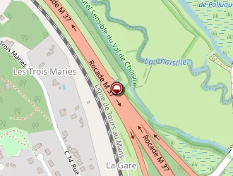 Carte de Rousselle Florent à Fondettes