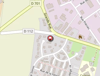 Carte de Piscine à Mirebeau