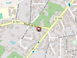 Carte de Grimaud Christian à Mûrs-erigné