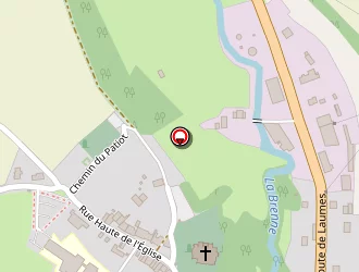 Carte de A . I . S . T (association Interprofessonnelle Santé Côte D'or) à Vitteaux