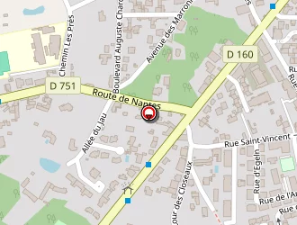 Carte de Avenco à Mûrs-erigné