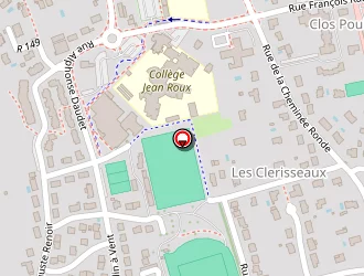 Carte de Bernatas Electricité à Fondettes