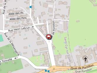 Carte de Deville (ets) à Saint-cyr-sur-loire