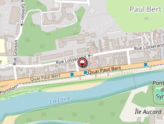 Carte de Le Bar Bidule à Tours