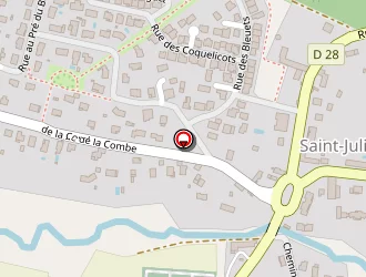 Carte de Cabinet Cpg à Saint-julien