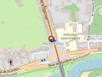 Carte de I-média à Tours