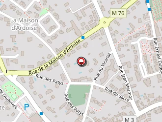 Carte de Petit Casino à Fondettes