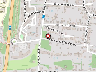 Carte de Pharmacie Yvernel à Tours