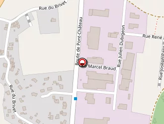 Carte de Carré Xavier à Besné