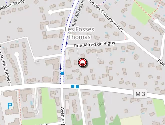 Carte de Centre Leclerc à Fondettes