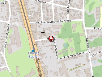 Carte de Le Cercle Coiffeur à Tours