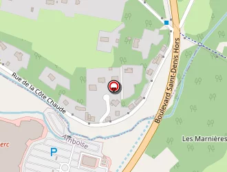 Carte de Centre Leclerc à Amboise