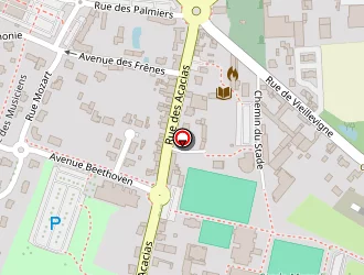 Carte de Les Petits Pas De Jules Verne à Ligné