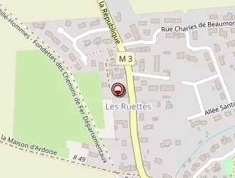 Carte de Bussonneau Gregory à Fondettes