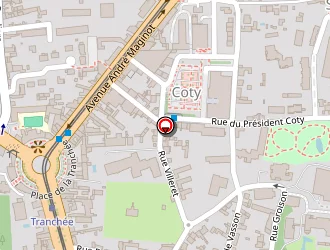 Carte de Samsic Interim Angers à Tours