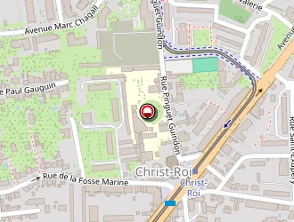 Carte de Auto Ecole Saint Christophe à Tours