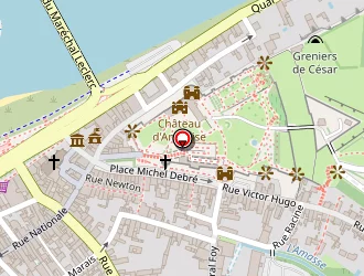 Carte de Services Sociaux Du Conseil Général à Amboise