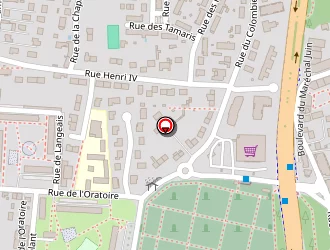 Carte de Cavey-fouchard à Tours