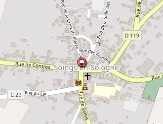 Carte de Mairie à Soings-en-sologne