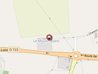 Carte de Les Rivettes à Champtocé-sur-loire