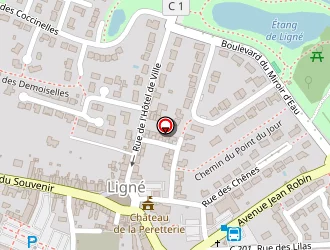 Carte de Boulangerie Besnard à Ligné