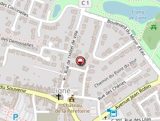 Carte de Groupama Assurances Et Banque à Ligné