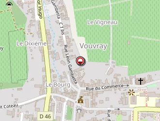 Carte de Holnon (scm D') à Vouvray