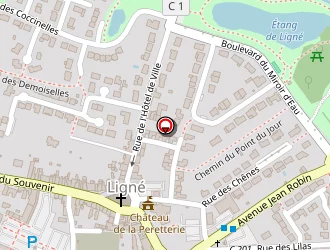 Carte de La Capanna à Ligné