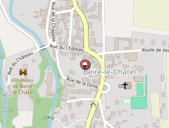 Carte de Lalle Yves à Beire-le-châtel