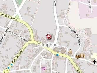 Carte de L Ancesto à Campbon