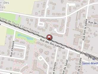 Carte de La Vallée à Saint-mathurin-sur-loire