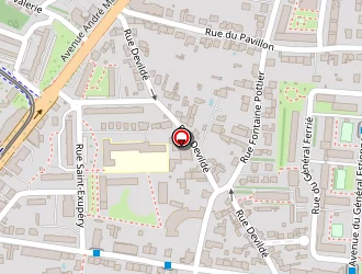 Carte de Saint Exupéry à Tours