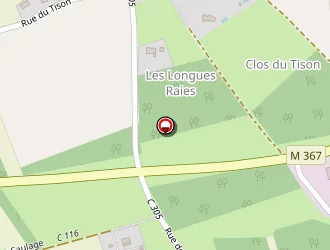 Carte de Bellaudière à Fondettes