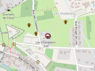 Carte de Brisard Nogues à Amboise