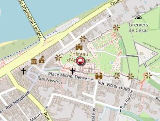 Carte de La Dentellière à Amboise