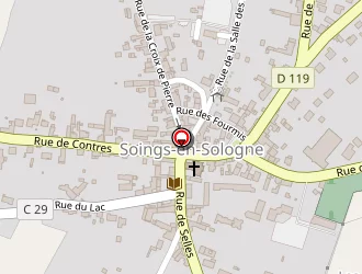 Carte de Chaulet Limoges Catherine à Soings-en-sologne