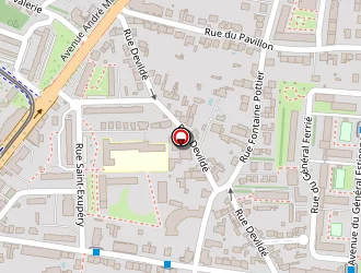 Carte de Hôtel Italia à Tours