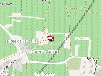 Carte de Maison Melrose à Vouvray