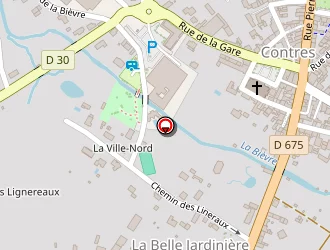 Carte de Le Manoir De Contres à Contres