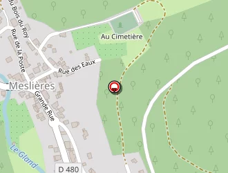 Carte de Salle Polyvalente à Meslières