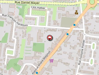 Carte de Patat-laporte Francine à Tours